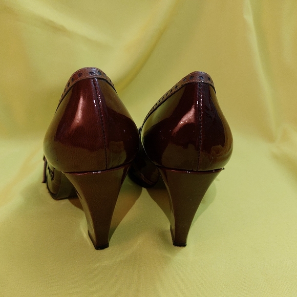 Real Patent Leather Women Shoes by Sacha London Spain Size 37 C - Picture 10 of 12